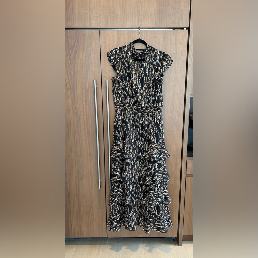 Rachel Roy Ruffle Tiered Maxi Dress